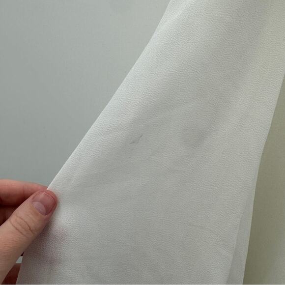 Lulus Dress‎ Made in the Crocheted White Skater Halter Neck Mini Dress Sz XS NEW - Picture 12 of 14